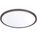 WAC Lighting, Round 7in LED Energy Star Flush Mount 3500K in Bronze