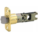 Design House 6-Way Universal Entry Latch in Polished Brass 783209