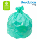4 Cases of Revolution Bag 23x31 0.45mil Green PCR Liners (500 per Case)