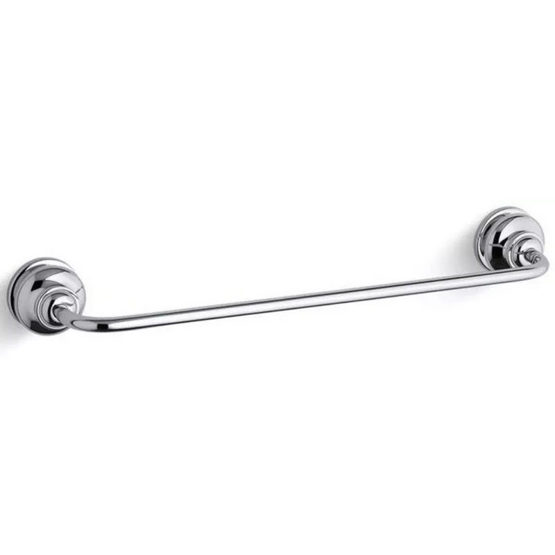 KOHLER Fairfax 18 in. Towel Bar in Polished Chrome 12150-CP
