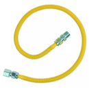 BrassCraft ProCoat 1/2 in. FIP x MIP 36 in. Gas Appliance Connector in Yellow CS