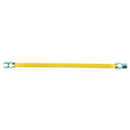 BrassCraft ProCoat 1/2 in. FIP 18 in. Gas Appliance Connector in Yellow CSSC55-1