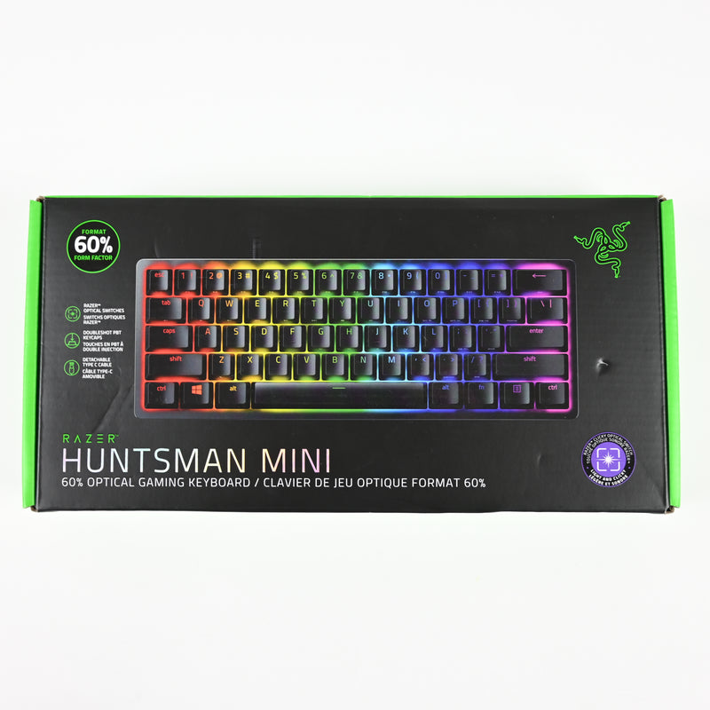 Razer Huntsman Mini 60% Gaming Keyboard - Chroma RGB - Black