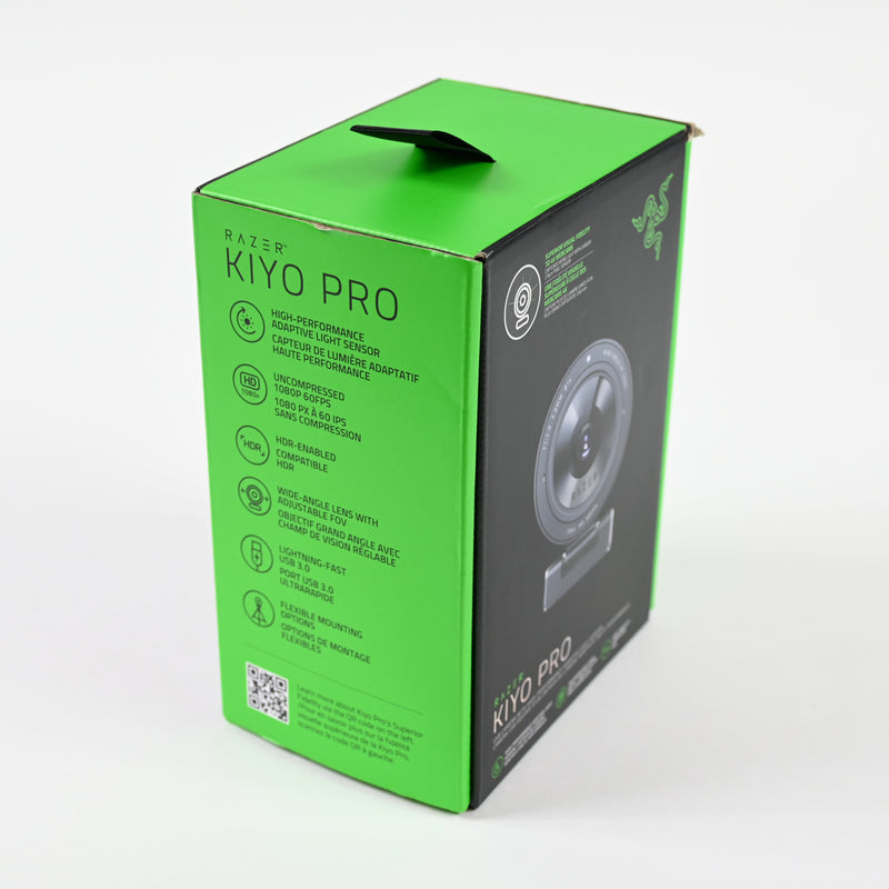 Razer Kiyo Pro Webcam: Full HD 1080p 60FPS - Adaptive Light Sensor