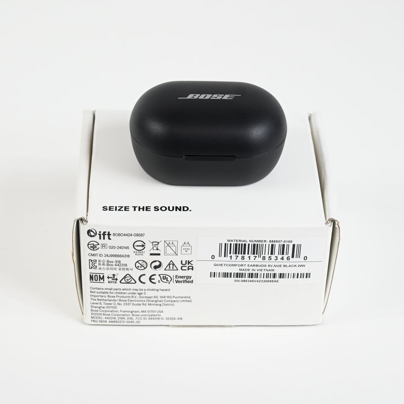 Bose QuietComfort Wireless Bluetooth Earbuds - Black
