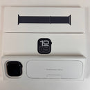 Apple Watch Series 10 (GPS) 46mm w Black Aluminum Case & Sport Loop