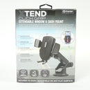 Premier XTEND Car Window Dash GRIP MOUNT Phone/Extendable Arm - Black