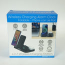 Smartpoint Foldable Charging Alarm Clock 4-in-1 Charging Station