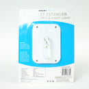 Smartpoint 5-Outlet Power hub with USB Ports and Automatic Night Light