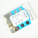 6 Outlet Power Hub USB & Type C Charging with Phone Holder