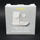 3 in 1 Charger for iPhone Watch and Apple AirPods - heyday White