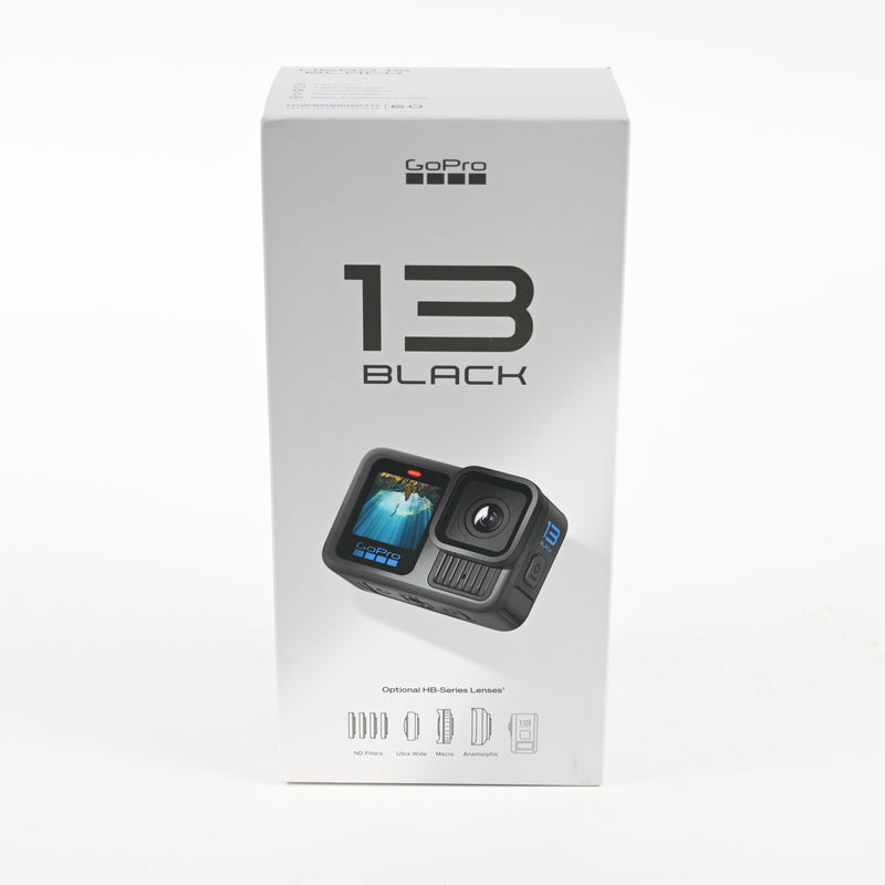 GoPro HERO13 Black - Waterproof Action Camera - 5.3K60 Video, 27MP Photo