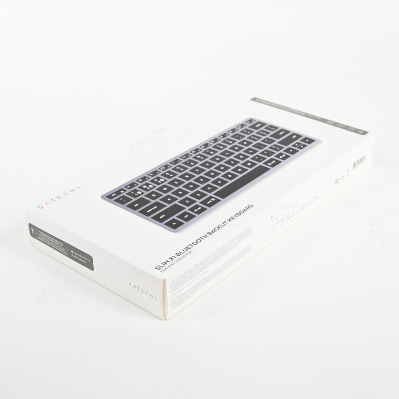 Satechi Slim X1 Bluetooth Backlit Keyboard – Multi-Device Sync – Space Gray
