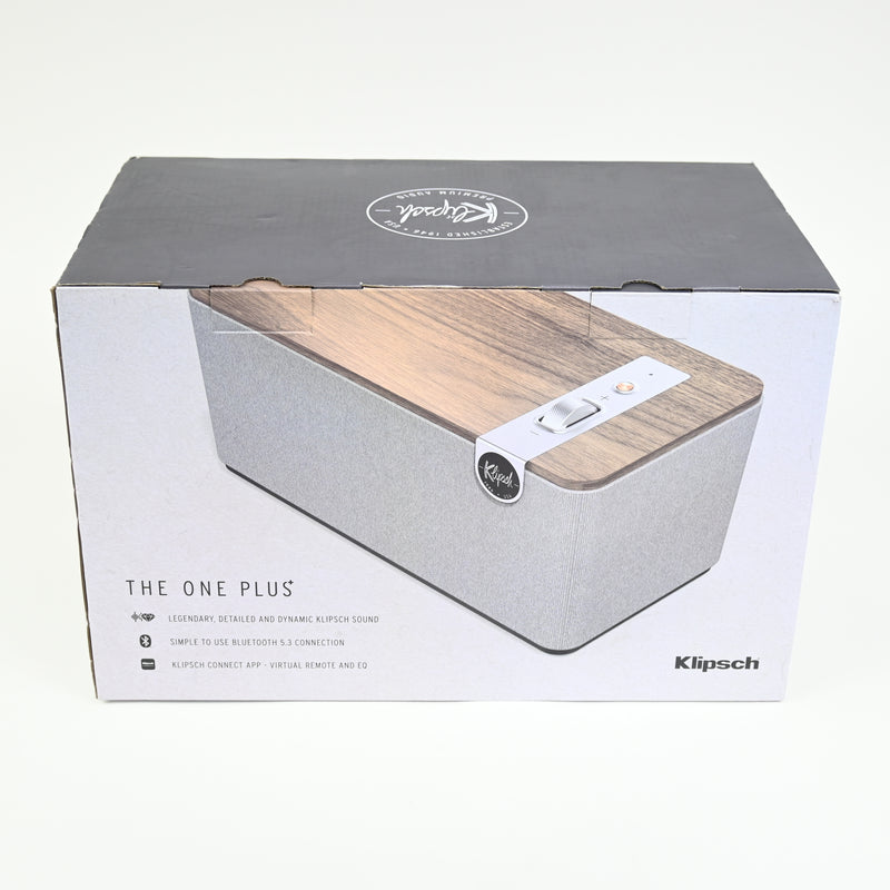Klipsch The One Plus Premium Bluetooth Speaker System - Walnut