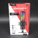 HyperX QuadCast 2 S – USB Microphone, with RGB Lighting USB-C - Black