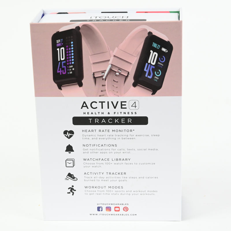 iTouch Smart Watch Fitness Tracker - Blush 42.7mm