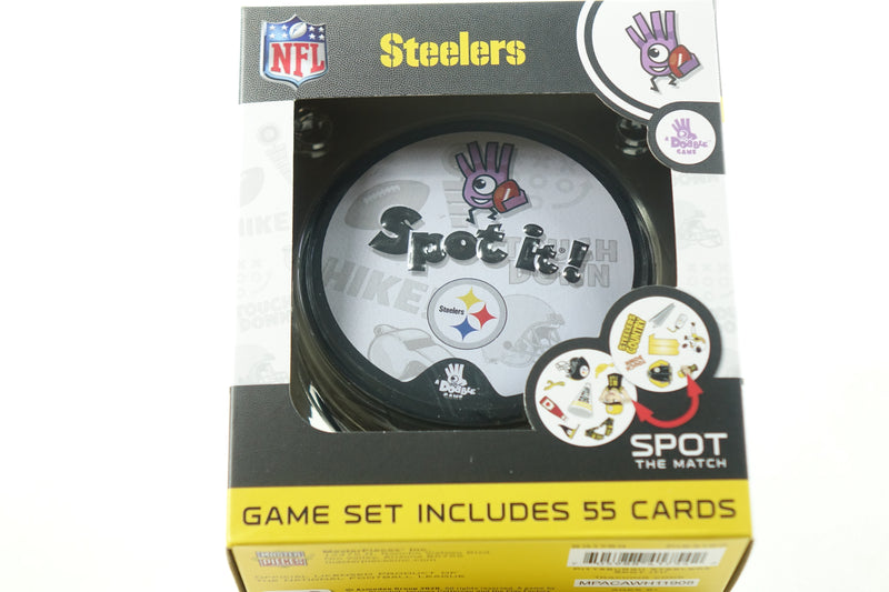 NFL Spot It! Pittsburgh Steelers Edition, Multi, One Size (41754)