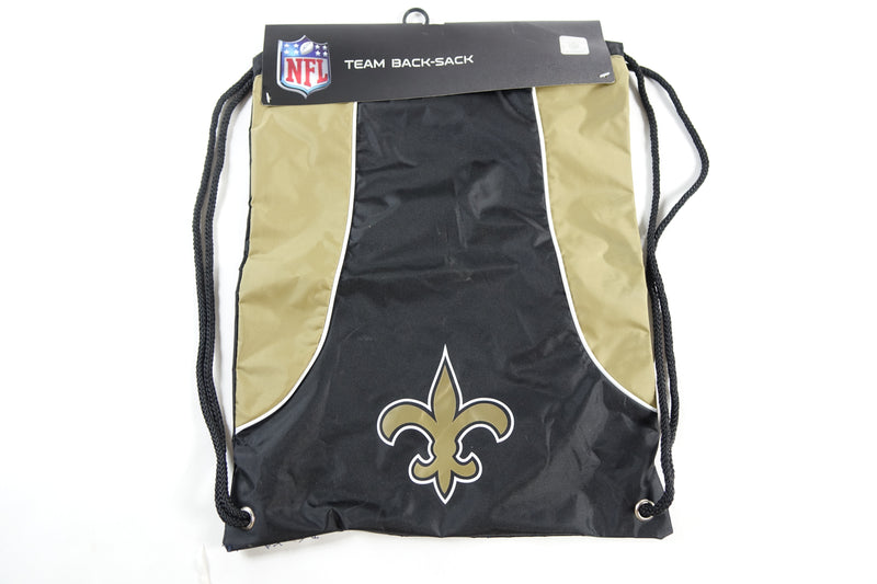 NFL Drawstring Back Pack (Saints Concept One)