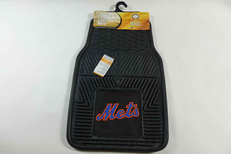 MLB - New York Mets Heavy Duty Car Mat Set - 2 Pieces