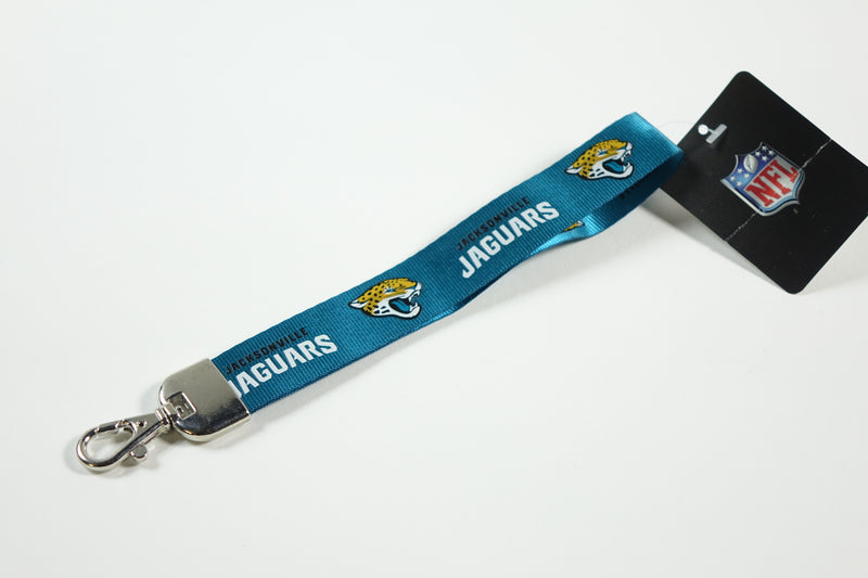 NFL Jacksonville Jaguars Wristlet Lanyard, Teal, One Size