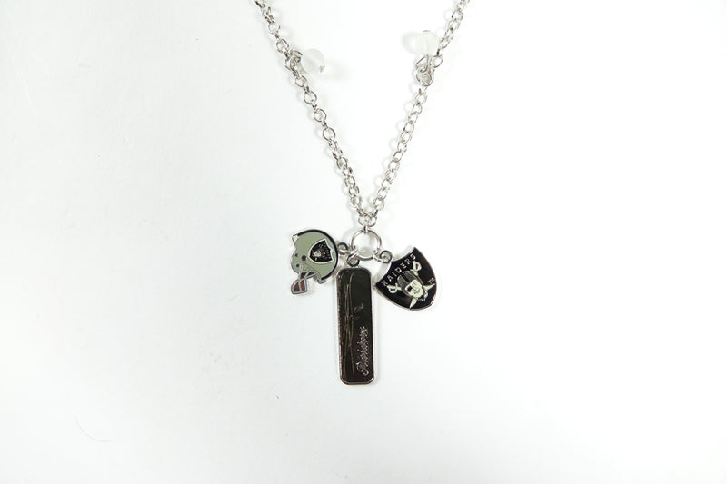 NFL Raiders Charm Necklace