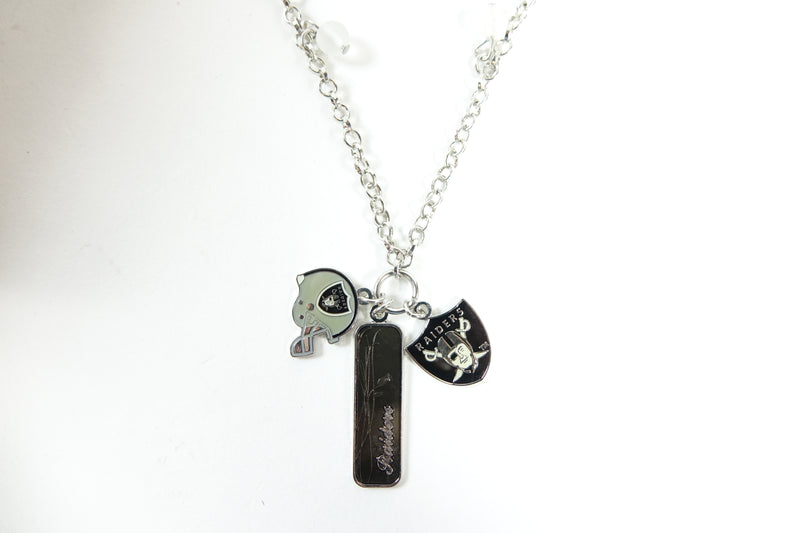 NFL Raiders Charm Necklace