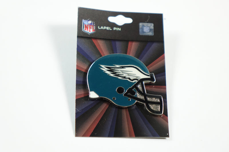 NFL Philadelphia Eagles GRANDE Logo Pin, Helmet - 2"