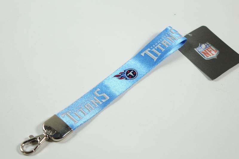 NFL Tennessee Titans Wristlet Lanyard, Blue, One Size