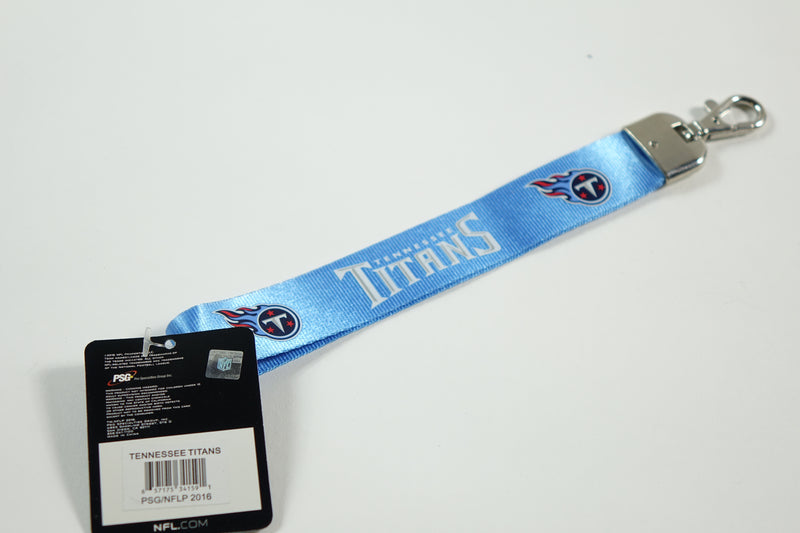 NFL Tennessee Titans Wristlet Lanyard, Blue, One Size