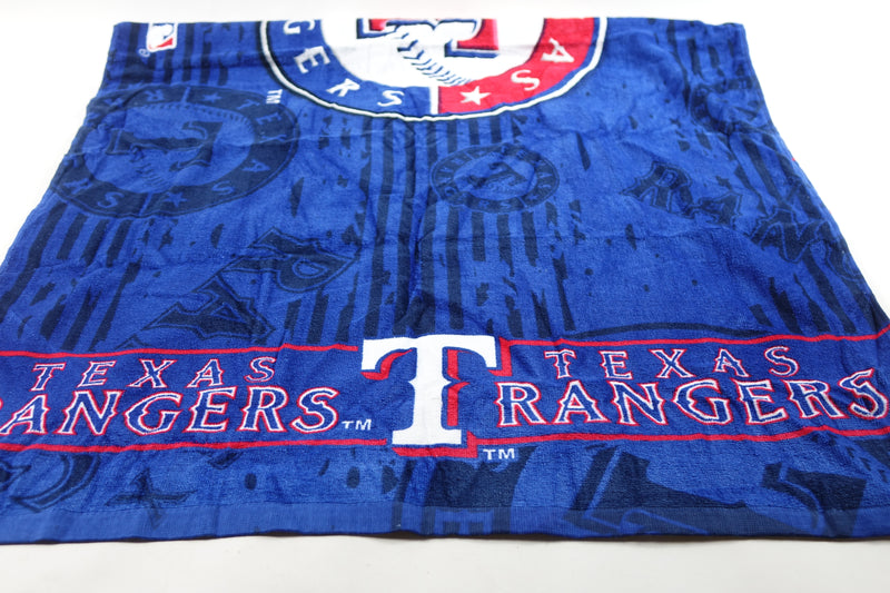 MLB Texas Rangers Shadow Logo Beach Towel