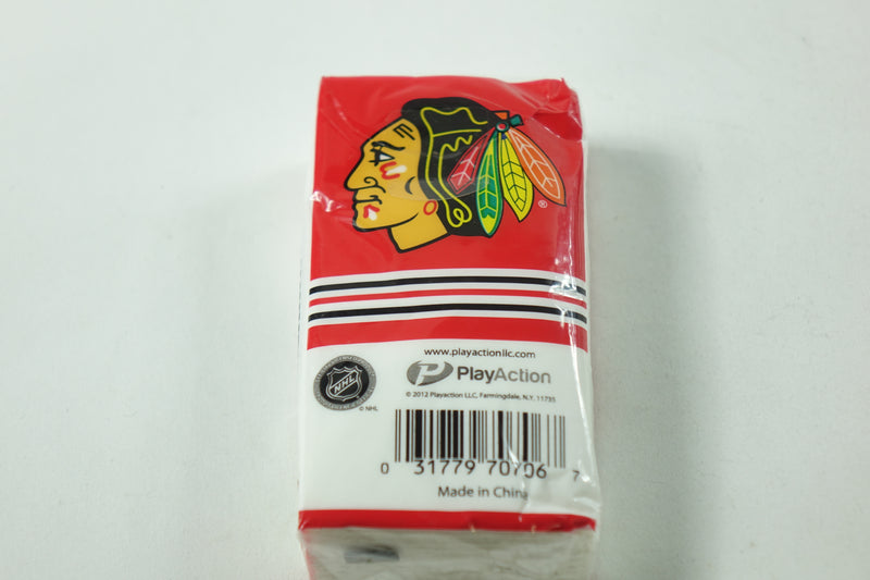 NHL Chicago Blackhawks Pocket Tissues Countertop Display (Pack of 6)