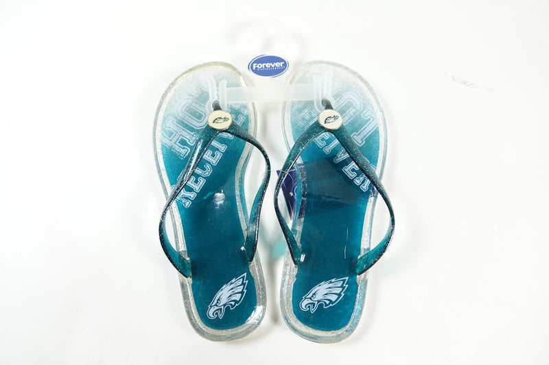 Philadelphia Eagles women's flipflops, Small, 5.6. S S