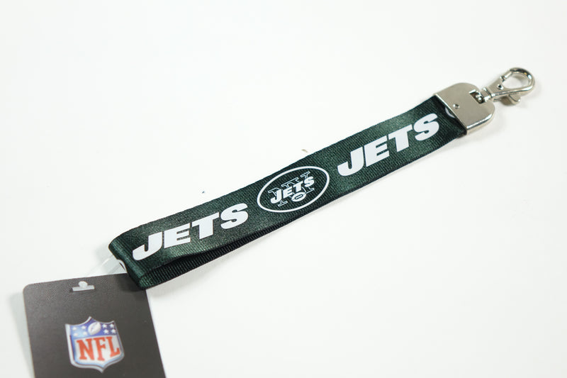 NFL New York Jets Wristlet Lanyard, Green, One Size