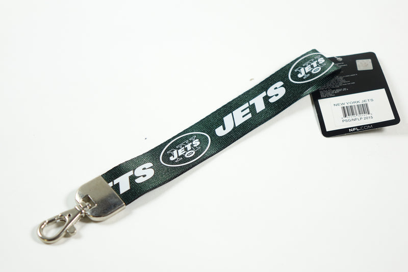 NFL New York Jets Wristlet Lanyard, Green, One Size