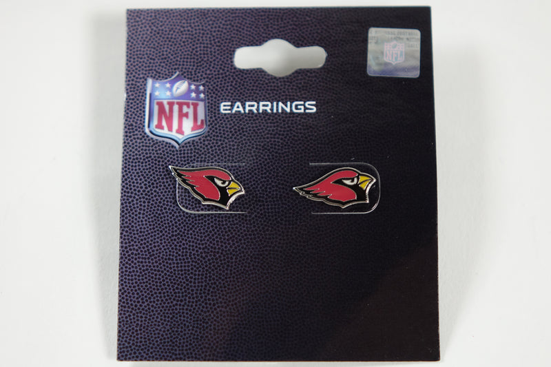 NFL Arizona Cardinals Emblem Earrings