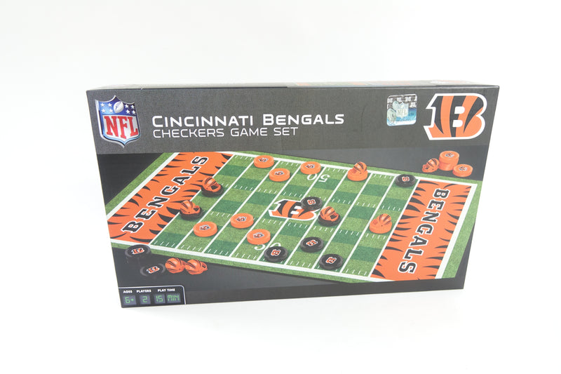 Family Game - NFL Cincinnati Bengals Checkers - Officially Licensed