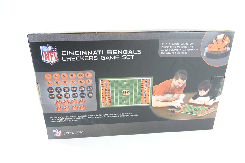 Family Game - NFL Cincinnati Bengals Checkers - Officially Licensed