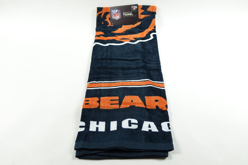 CHICAGO BEARS NFL BEACH TOWEL 1 - 30" x 60"