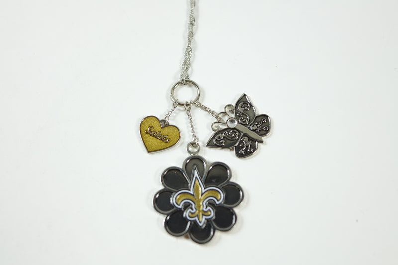 NFL New Orleans Saints Charm Necklace