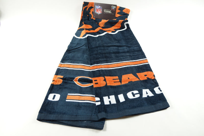 CHICAGO BEARS NFL BEACH TOWEL 1 - 30" x 60"