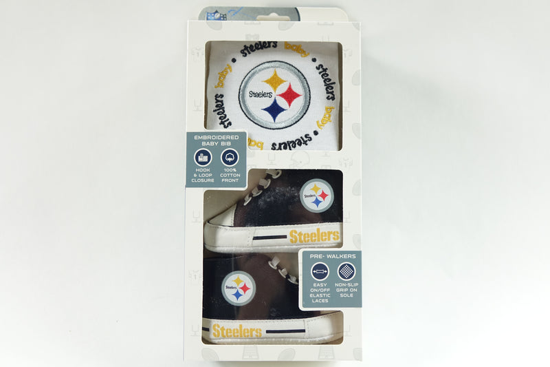 NFL Pittsburg Steelers Pre-walkers and Bib Set