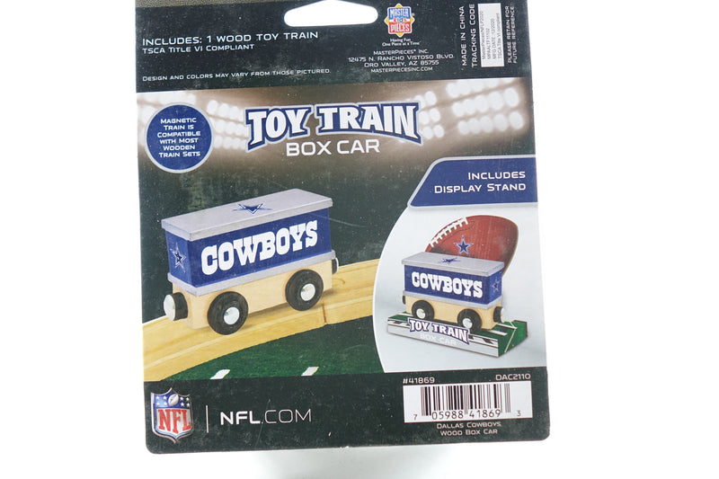 Team Toy Train NFL Dallas Cowboys Box Car