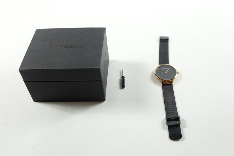 Betfeedo Satinless Steel Water Resistant Watch, Model: A0008M