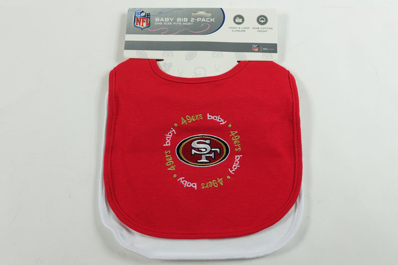 NFL San Francisco 49ers Baby Bib Set