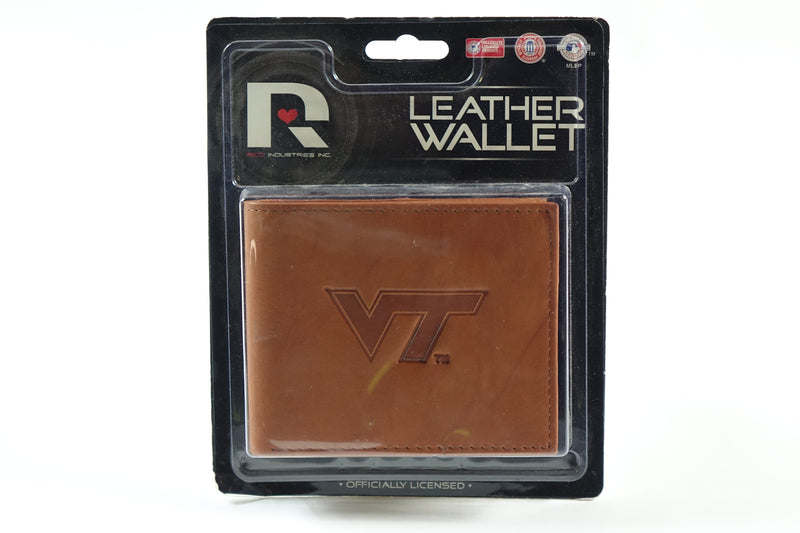 NCAA Virginia Tech BillFold Leather Wallet