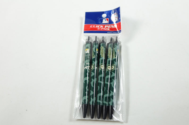 MLB Oakland Athletics Pens, 5pk