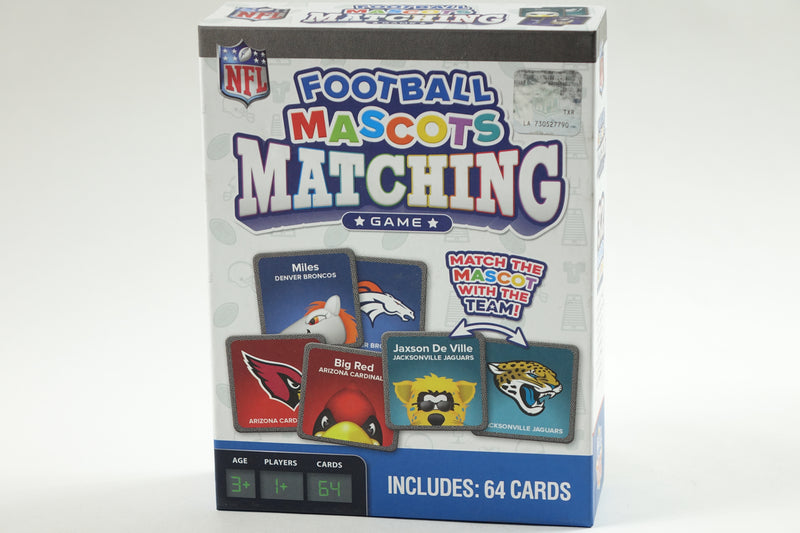 NFL Football Mascots Matching Game