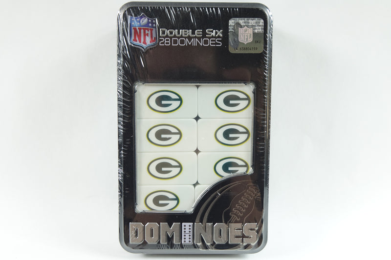 NFL Green Bay Packers Collector Edition Double Six Dominoes