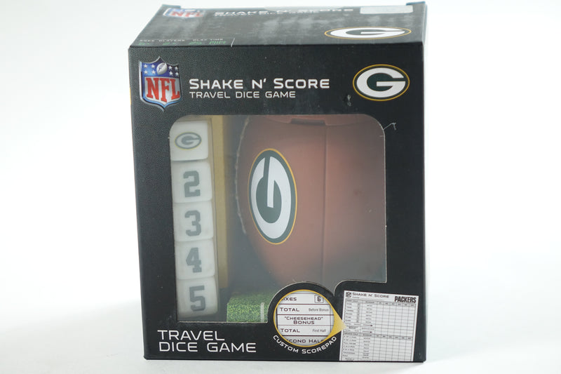 Shake n' Score Dice Game NFL Green Bay Packers