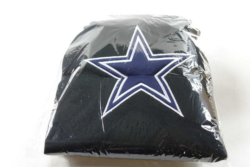 NFL Embroidered Seat Cover, 20"x48", Black 1 Count (Pack of 1)